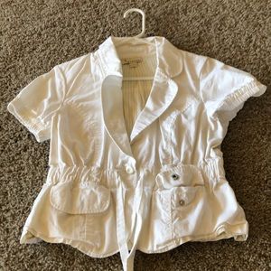 Light weight white jacket